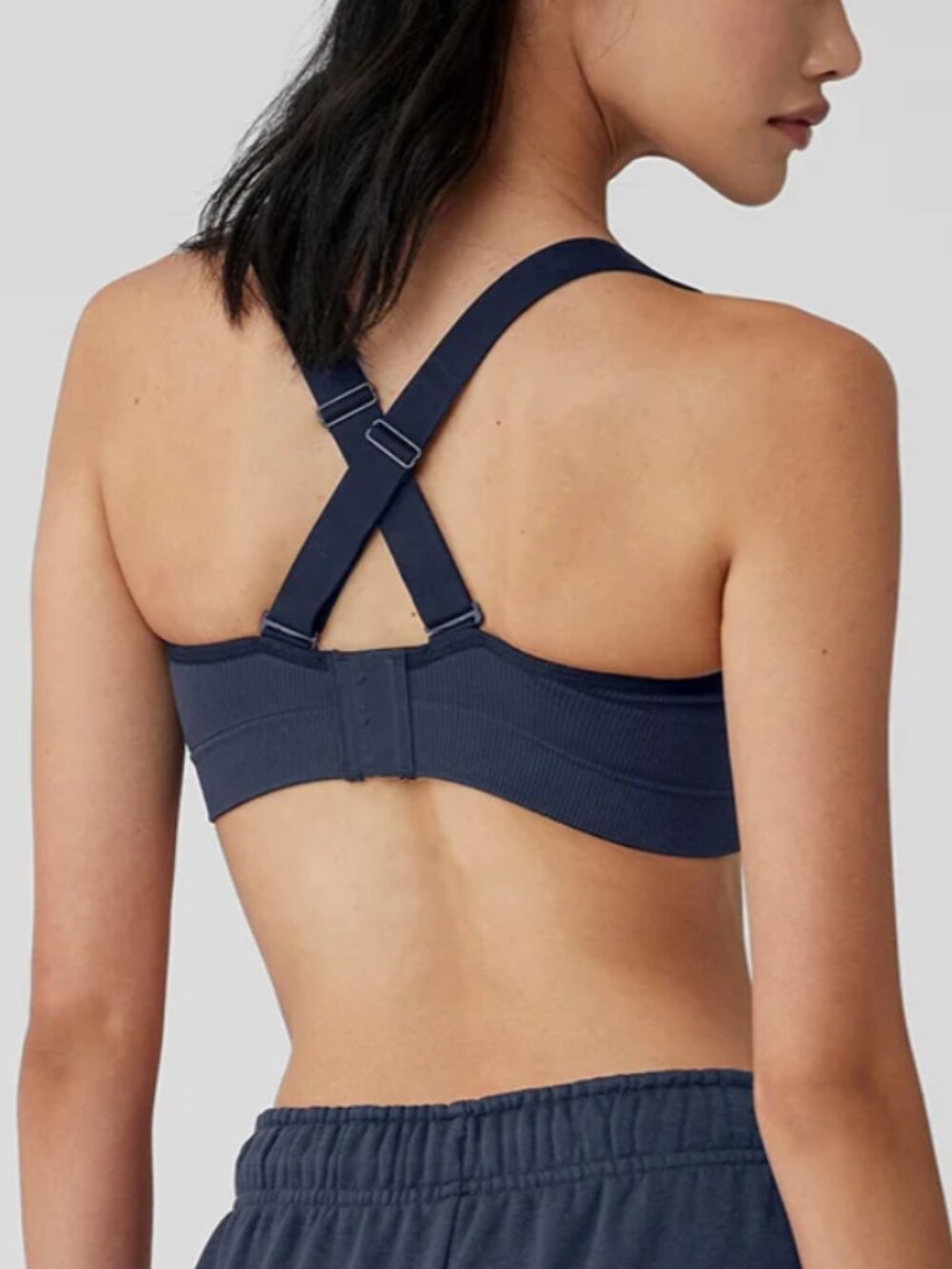 Seamless Ribbed Favorite Bra - Picture 3 of 6